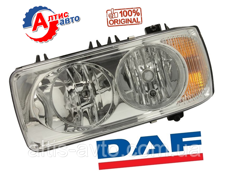Фара Daf xf 95 105 Євро 3 4 5, CF 85 75 LF 45 55 протитуманна, окуляр фари Даф оптика