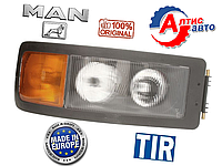 Фара Man F2000 (командор) M 2000, H7/H7/P21W/W5W оптика для грузовиков Ман