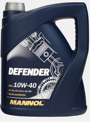 Моторное масло Mannol Stahlsynt Defender 10W-40 4L