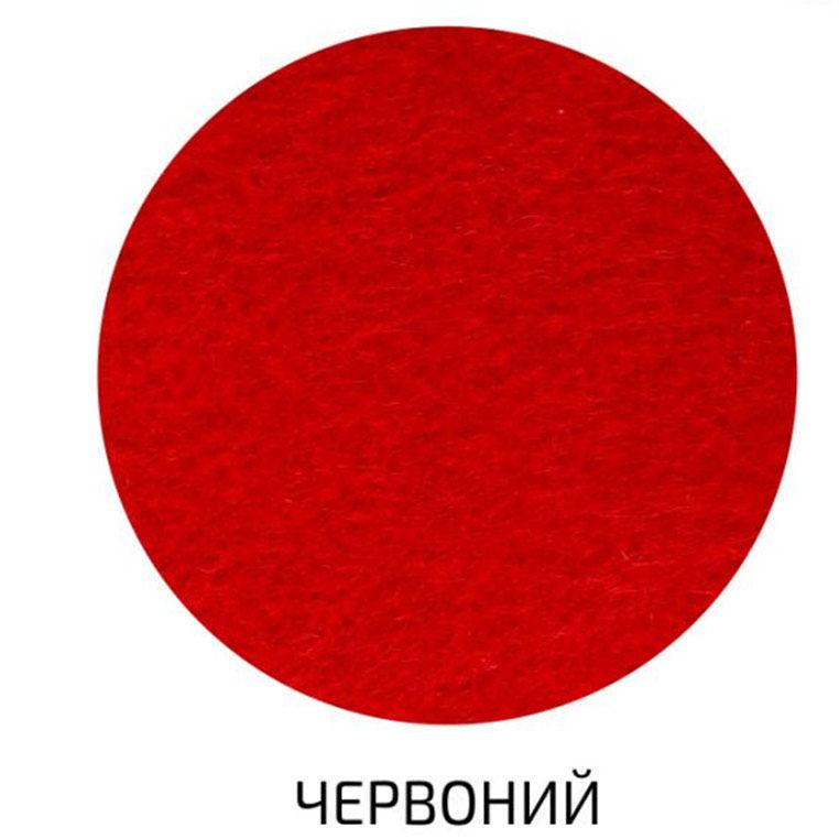 Фетр поділочний (поліестер) 180г/м2 29,7*42см Rosa Talent A3-H0**_красный, фото 1