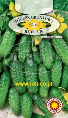Насіння огірка Руфус 5г (інкруст.) ТМ ROLTICO, фото 1