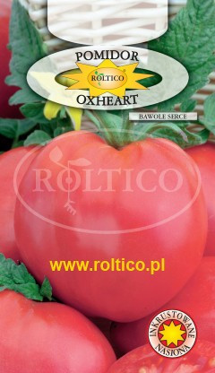 Насіння томату Oxheart - Волове серце малинове 0,2г ТМ ROLTICO