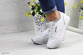 Підліткові,жіночі, демісезонні кросівки Reebok,білі, фото 2