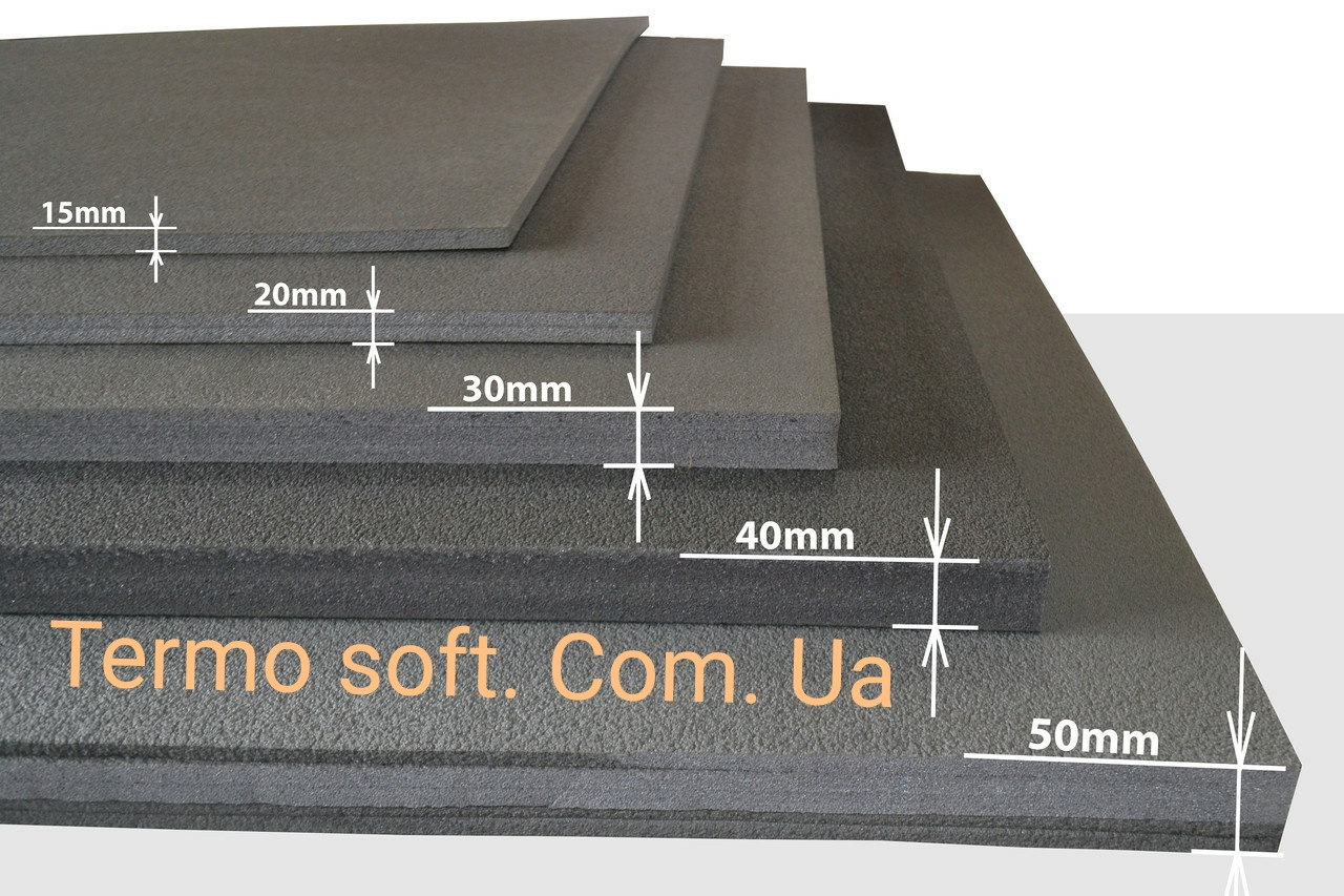Материал для теплоизоляции. Пенополиэтилен листовой Izolon Base 2м х 1,4м х 15мм. Изолон ППЭ НХ листовой-15мм. - фото 6 - id-p509842691