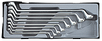 Набор ключей накидных под 75° 6-23мм 8 пр. FORCE T5081.