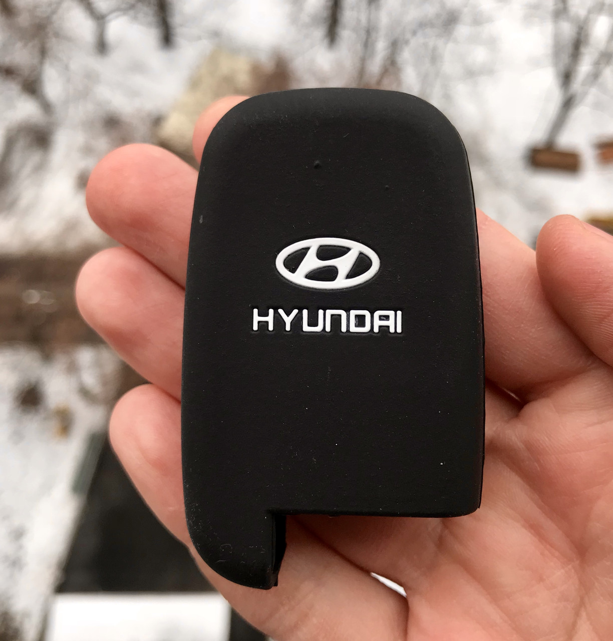 Силіконовий чохол для ключа Hyundai i10,i20,i40, Accent, Elantra,Sonata, Tucson,Santa Fe, VERNA, Genesis, Getz,IX35 - фото 2 - id-p776639451