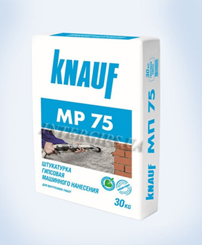 Кнауф МП-75 (30 кг) — Машинна штукатурка KNAUF