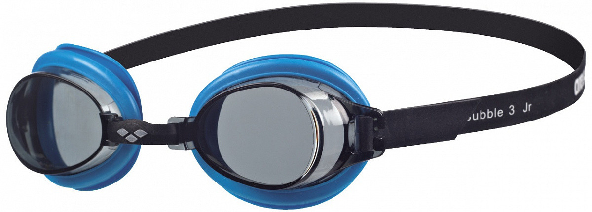 Дитячі окуляри для плавання Arena Bubble 3 JR smoke,turquoise,black 92395-075