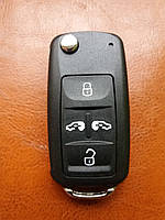 Корпус выкидного ключа для Volkswagen Multivan, Caravelle (Фольксваген (Volkswagen) Мультивен, Каравелла) 4+1