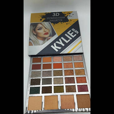 Палітра тіней Kylie 3D eyeshadow palette 29 кольорів, фото 3