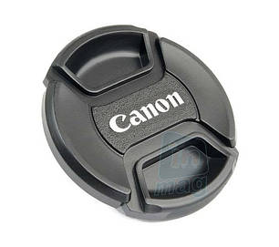 Кришка для об'єктива Alitek з логотипом "Canon", 55 мм, фото 1
