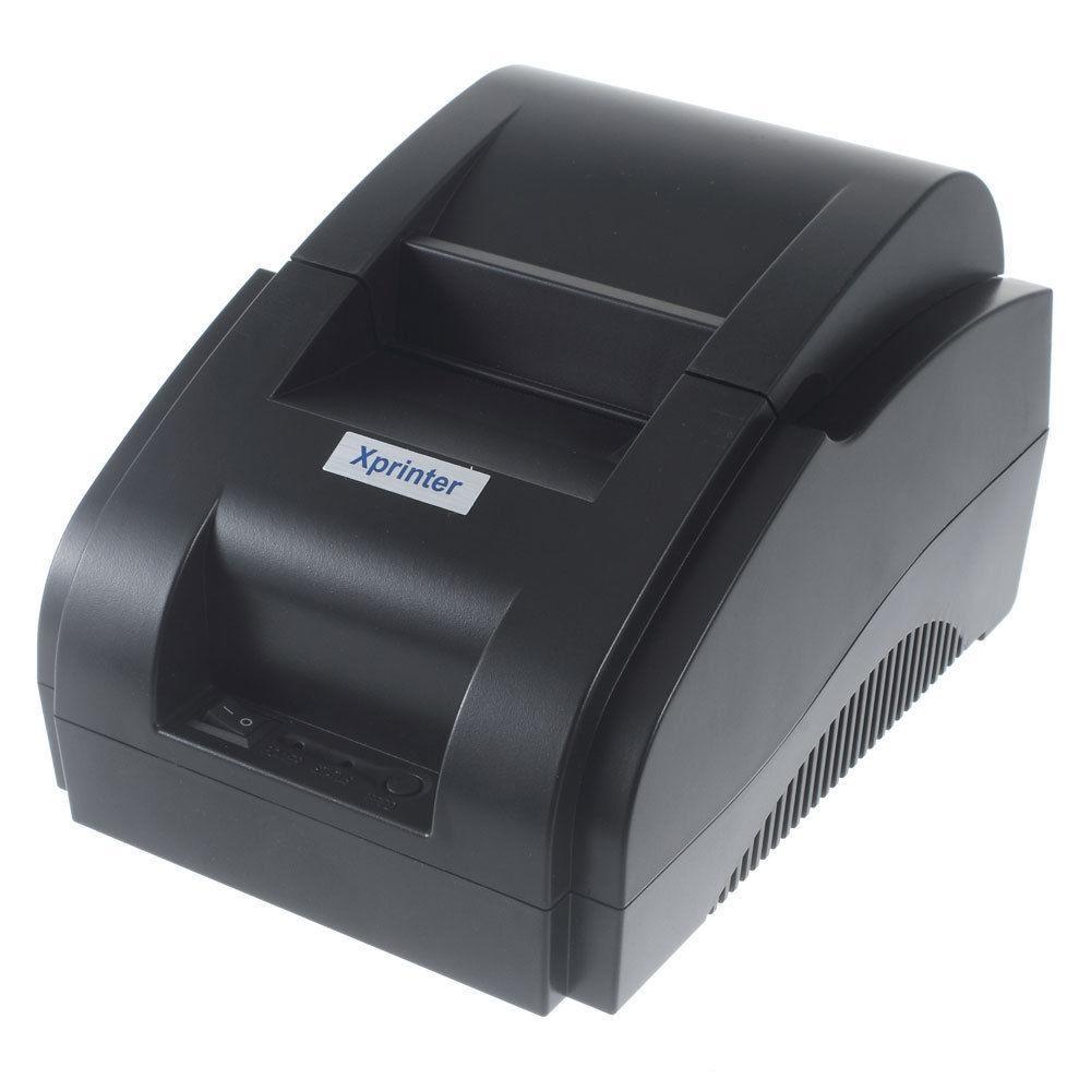 Принтер чеків Xprinter XP-58IIH USB 58мм, без обрізу, чорний