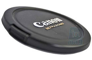 Кришка для об'єктива Alitek з логотипом "Canon Ultrasonic", 52 мм, фото 3