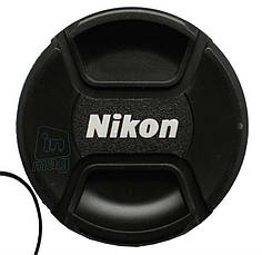 Кришка для об'єктива Alitek з логотипом "Nikon", 49 мм