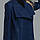 Стильне пальто весна-осінь оверсайз  в синьому кольорі / розміри 42,44, фото 3