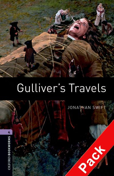 Книга англійською мовою OBWL 4: Gulliver's travels + CD (3 ed), фото 1