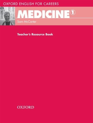 Книга для вчителя Oxford English for Careers: Medicine 1: Teacher's Resource Book, фото 1