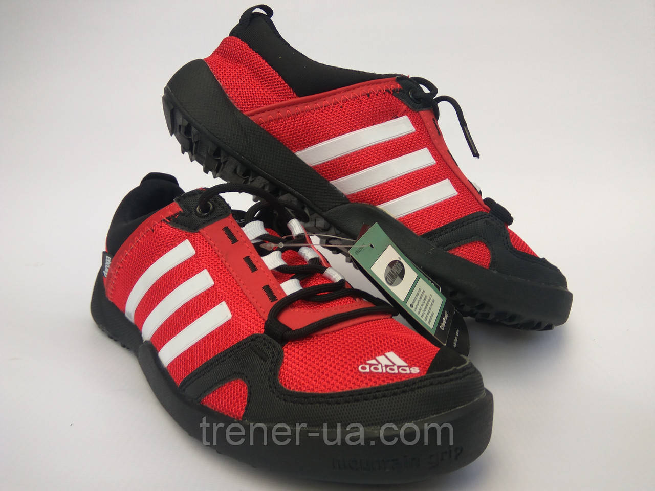 Крихітні літові ClimaCool у стилі Adidas Doroga червоний-чорний/ кросівки 38(23,5) розмір