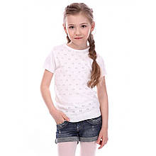 Кофта вес. дівч. TopHat 16011, 116/30 вязка рожевий