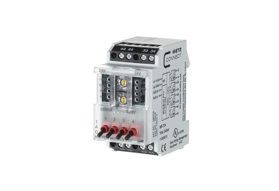 MR-TO4 Modbus модуль цифрових виходів 4xDO Metz Connect