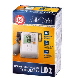 Тонометр Little Doctor LD-2 напівавтоматичний на плече гарантія 5 років