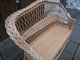 Диван плетений із лози "Вишуканий" No2, фото 4