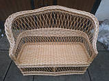 Диван плетений із лози "Вишуканий" No2, фото 5