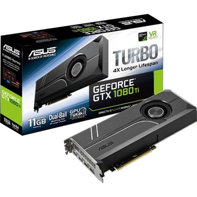 Купити Відеокарта Asus GeForce GTX 1080 Ti Turbo (TURBO-GTX1080TI
