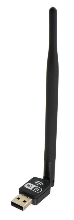 Мережевий Wi-Fi адаптер PIX-LINK LV-UW10 802.11n USB з антеною (3_4177), фото 1