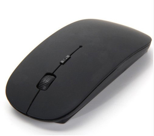 Бездротова оптична мишка UKC G132 slim 2.4 GHz Black (3_2368)