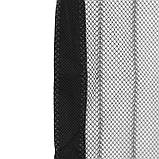 Москітна штора на магнітах для дверей Magic Mesh Black (3_6673), фото 7
