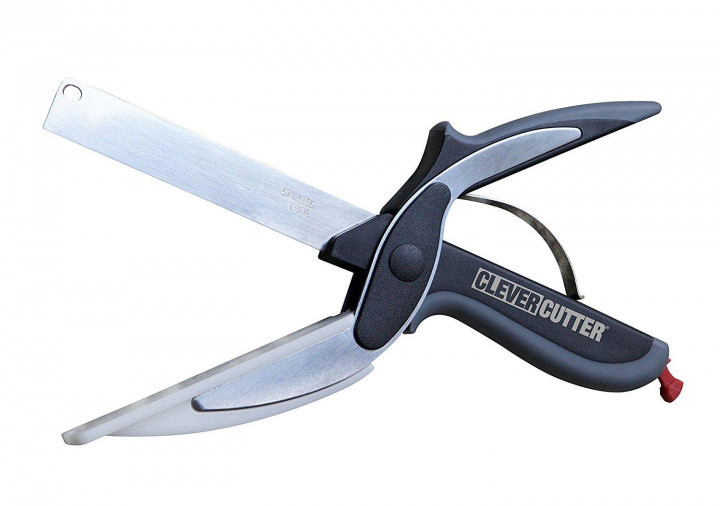 Кухонные ножницы Clever Cutter 2 в 1 Black (3_6315)