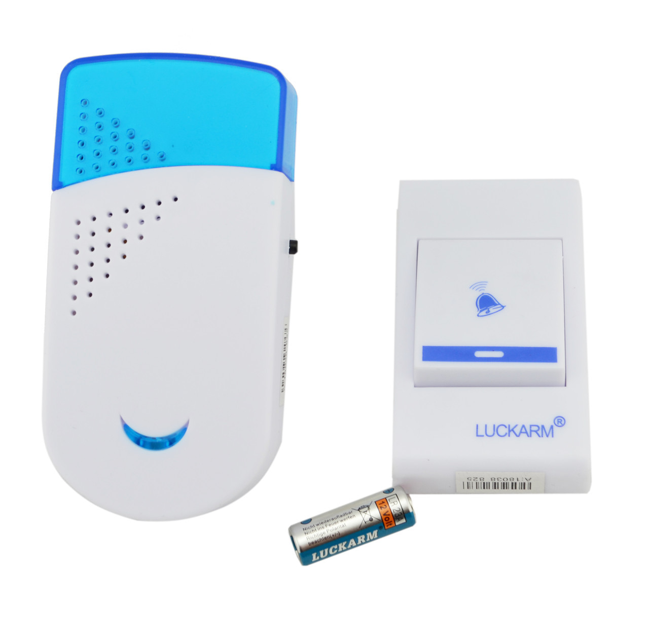 Бездротовий дверний дзвінок Luckarm Intelligent A8603 220V Blue (3_6614)