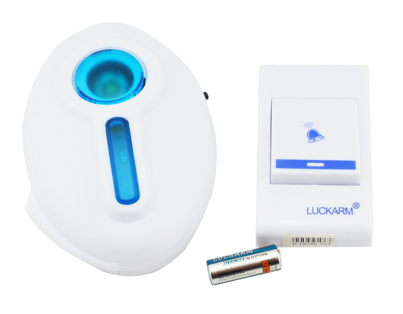 Бездротовий дверний дзвінок Luckarm Intelligent D8620 Blue (3_6586), фото 1