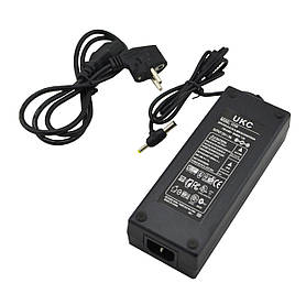 Блок питания RIAS 12V 10A для SMD лент и другого + кабель питания (3_6583)