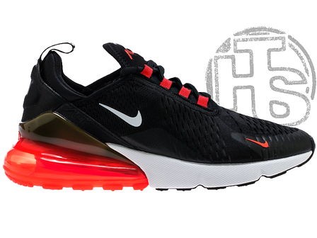 Чоловічі кросівки Nike Air Max 270 Black White Red AH8050-016, фото 1