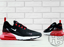 Чоловічі кросівки Nike Air Max 270 Black White Red AH8050-016, фото 3