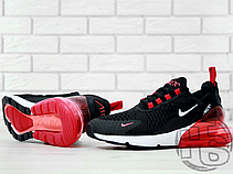 Чоловічі кросівки Nike Air Max 270 Black White Red AH8050-016, фото 5