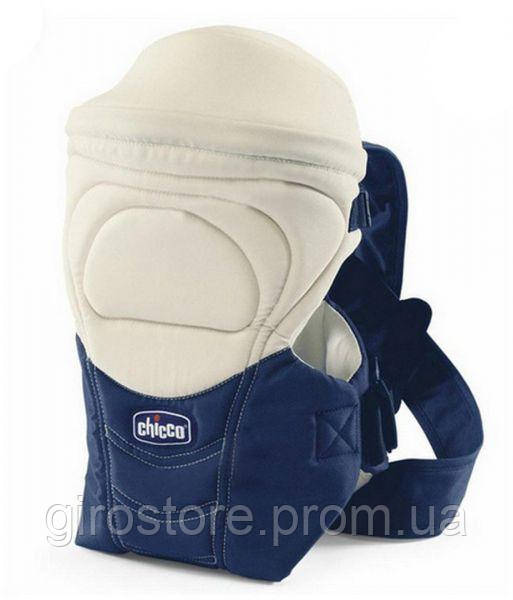 Ерго рюкзак-кенгуру Chicco Soft&Dream blue passion, для новонароджених, нагрудна переноска для дитини.