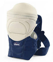 Ерго рюкзак-кенгуру Chicco Soft&Dream blue passion, для новонароджених, нагрудна переноска для дитини.