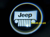 Проектор логотипа Jeep в автомобильные двери Джип
