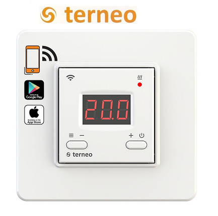 Терморегулятор для теплої підлоги Terneo AX WI-FI (DS Electronics) Україна, фото 1