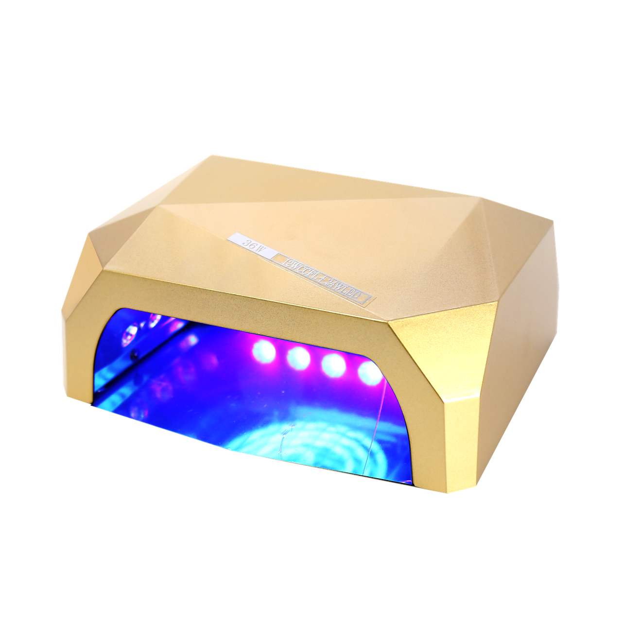 Сушарка для нігтів гібридна RIAS UV LED+CCFL 36W Gold (4_639204373)