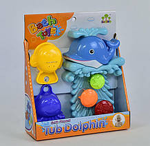 Водоспад Bath Toys 87009 "Дельфін" для ванної на присоску, в коробці