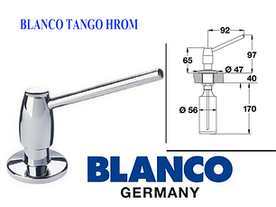 Blanco - дозатори миючого засобу, лотки, коландеры, чистячий засіб для миття