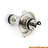 Автолампи H4 20 LED 6500K автолампи світлодіодні автолампи авто лед лампи авто лампа лед світлодіодна дхо птф на авто, фото 3