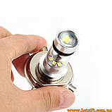 Автолампи H4 20 LED 6500K автолампи світлодіодні автолампи авто лед лампи авто лампа лед світлодіодна дхо птф на авто, фото 6