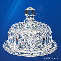 Кришталевий посуд під вершкове масло Julia 16 см MS1614