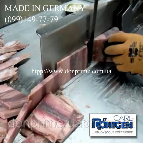 Стрічкове полотно для пилки з оброблення риби — Rontgen