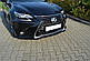 Сплітер дифузор переднього бампера LEXUS GS MK4 FACELIFT 2015+ г.в., фото 4